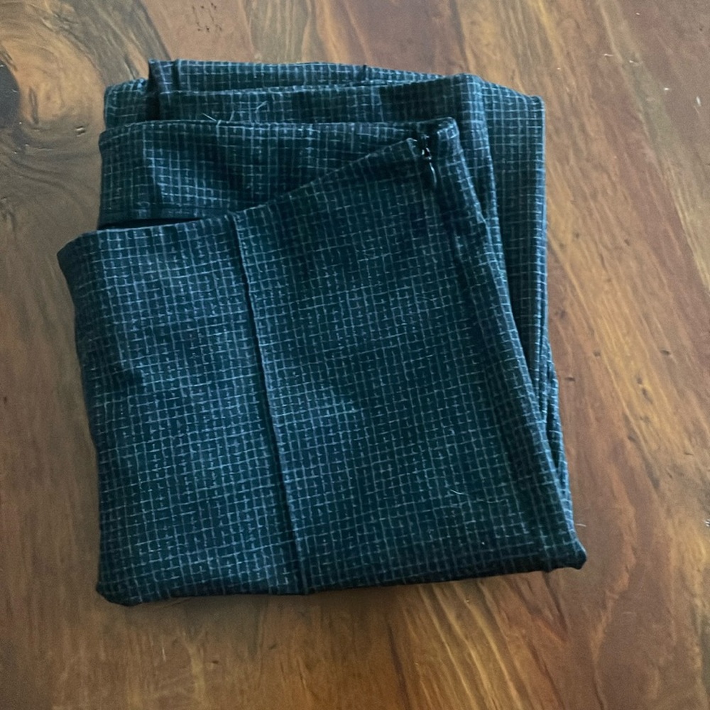 Checkered dress pants